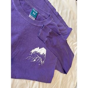 Limited Edition Fall Out Boy Mania Tour Long Sleeve Purple Wave Graphic Mens M